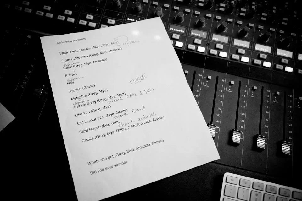 Set list