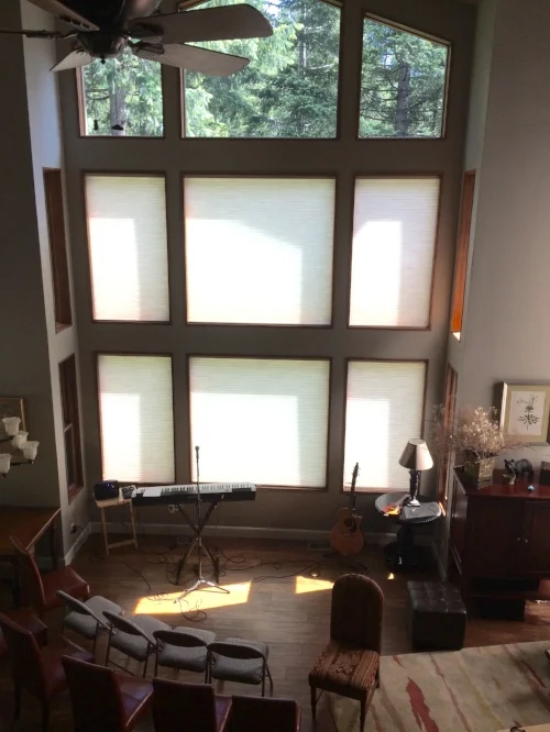 Beautiful house concert backdrop in Dunsmuir, CA