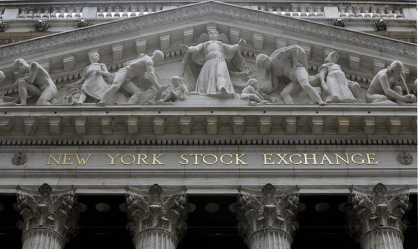 THE NEW YORK STOCK EXCHANGE ON WALL STREET