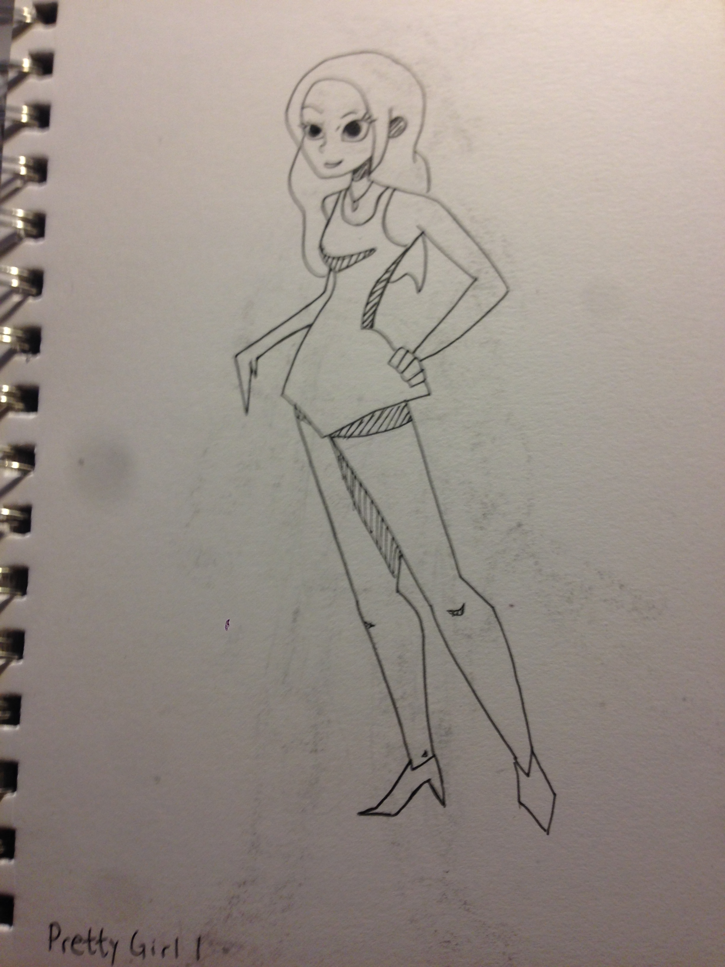 First Girl Concept Art