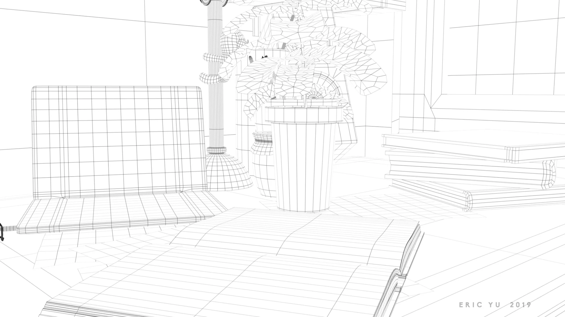 Desk Wireframe