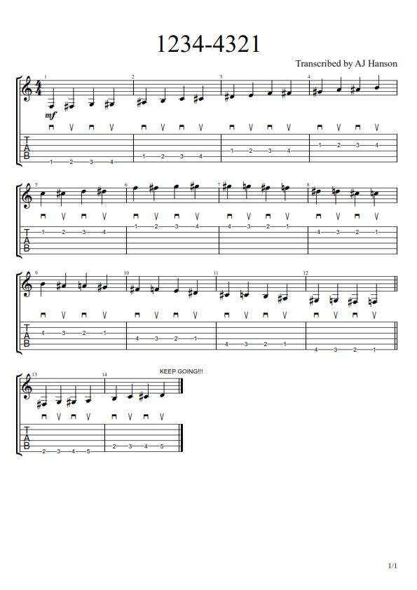 Digital Sheet Music