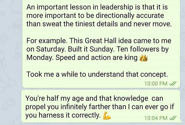 The purpose of The Great Hall is to be more than building better guitarists and musicians... It's collecting, building, and rewarding leaders and action takers.💪🎸👑 Why aren't you here? 👀