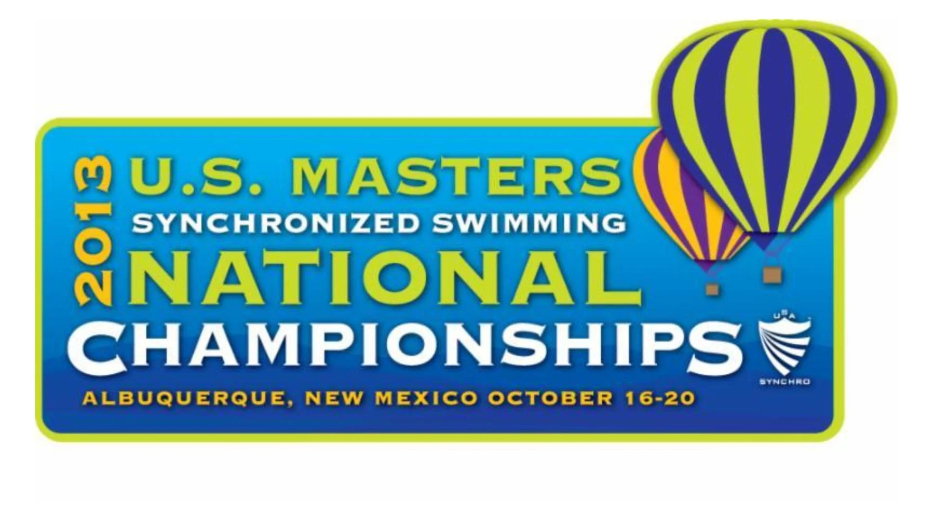 2013 U.S. Masters Synchronized Swimming National Championships