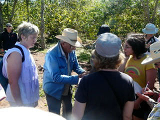 Canadians learn from Cuban medicinal plants expert, Gallego Ortero.