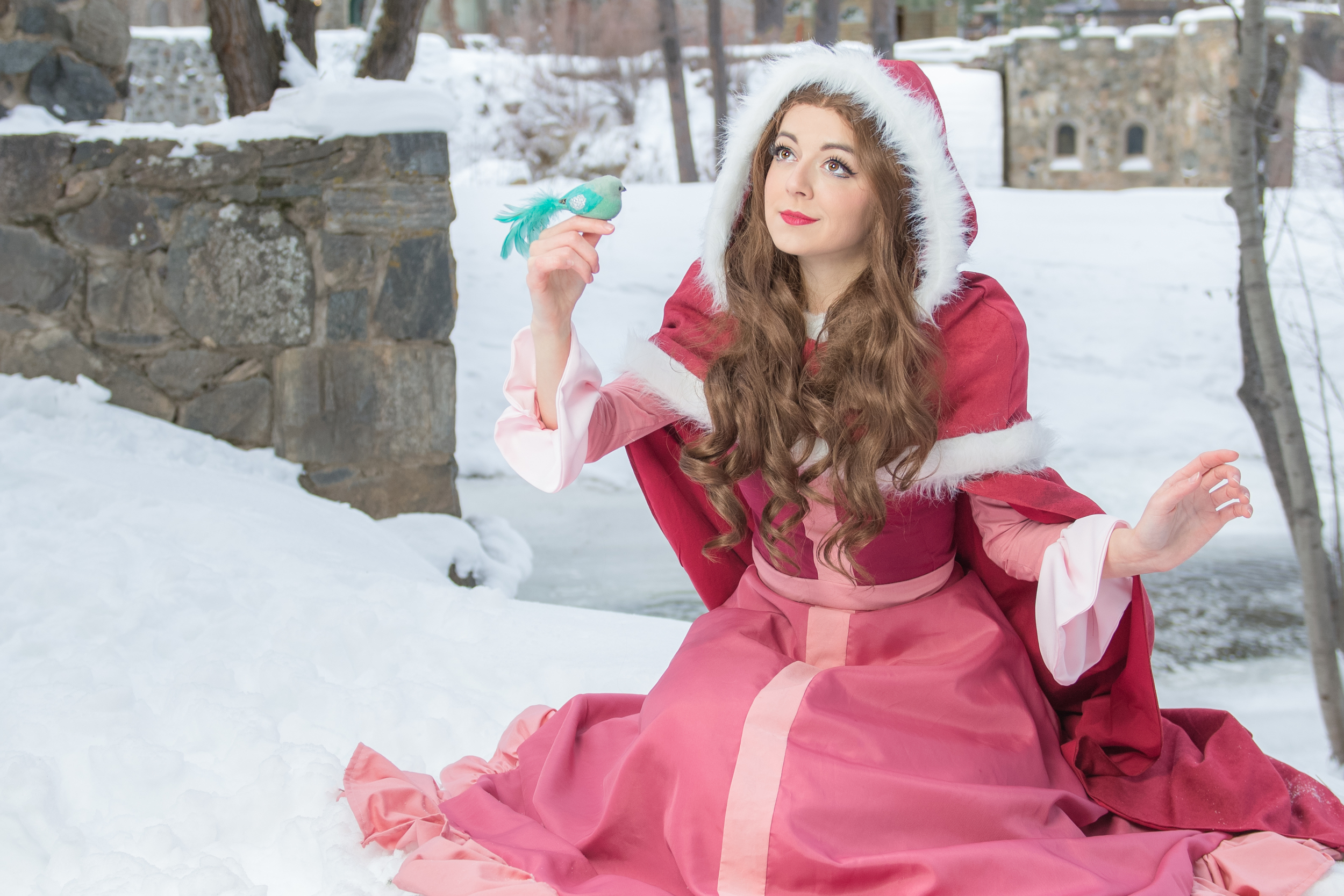 A photo of my Winter Belle from a paid shoot with Anne Barhyte - Photographer of Life