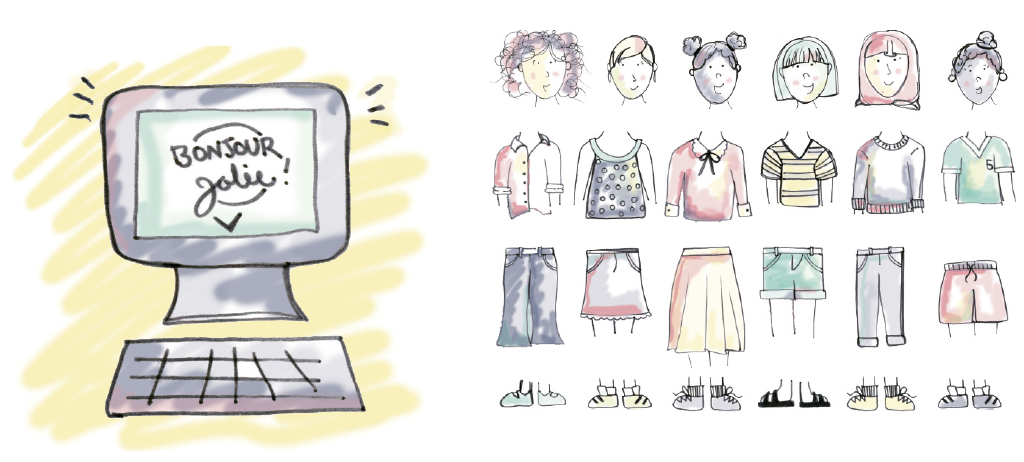 The ordering process is a highly customized experience, and asks the user to select her own unique avatar in addition to her interest. This personalization keeps the user engaged in the service and excited about its contents.