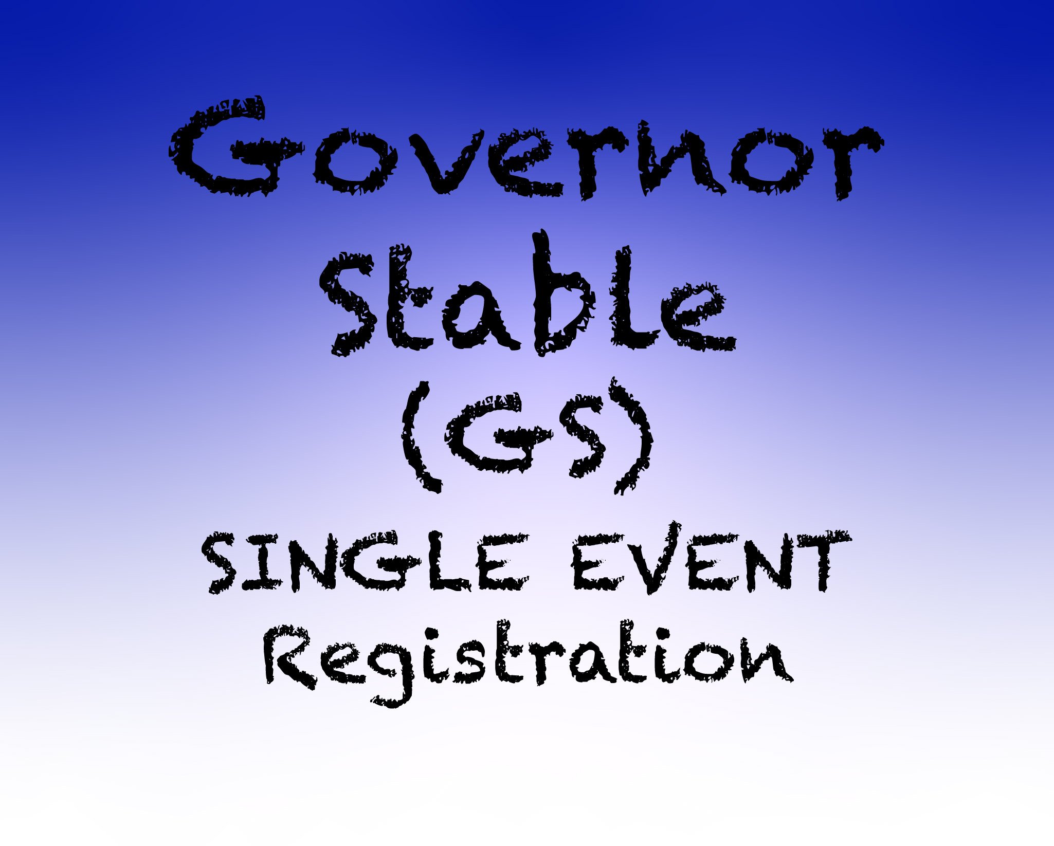 Governor Stable (GS) Bouldering Fundraiser and Competition- SINGLE EVENT