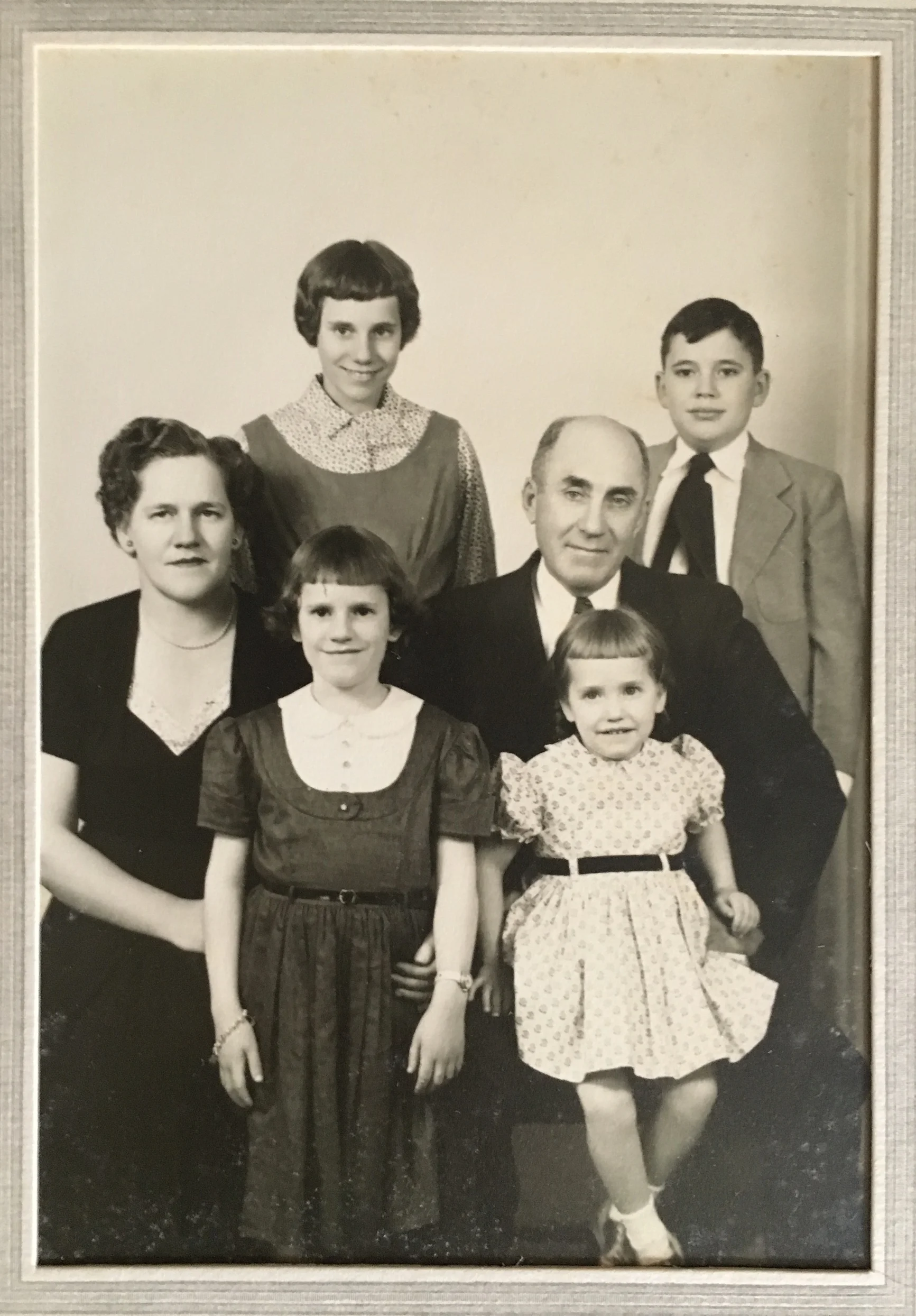 The family in the early 1950's