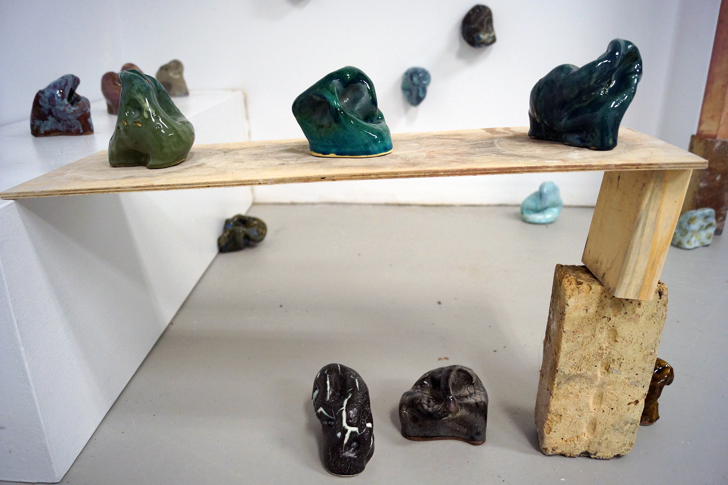 "Moon Rocks (installation view)