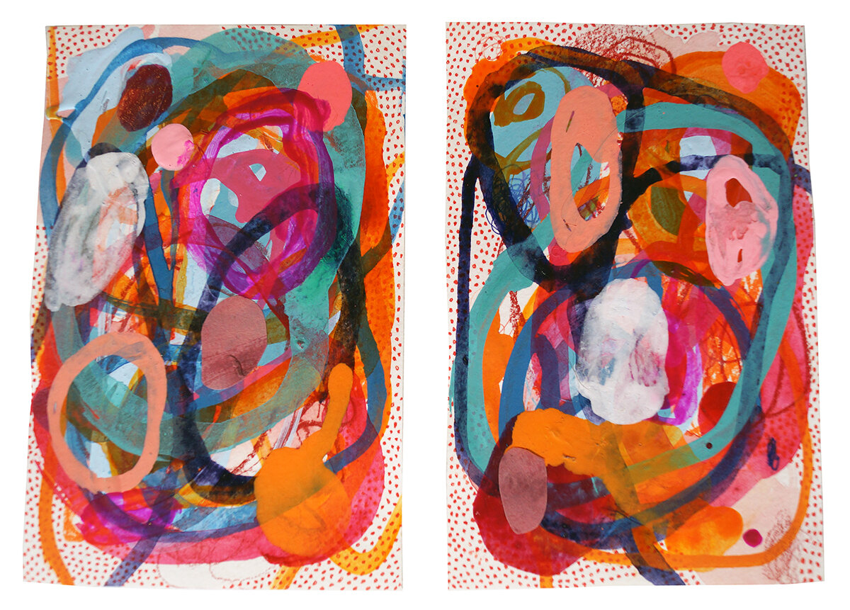 Untitled (1) - 2020 (diptych)