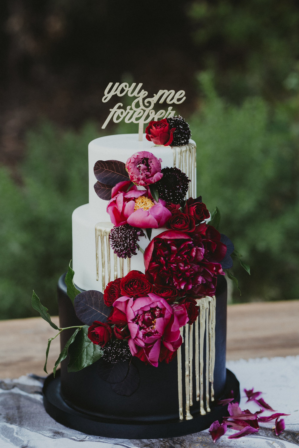 You and Me Forever Cake Topper