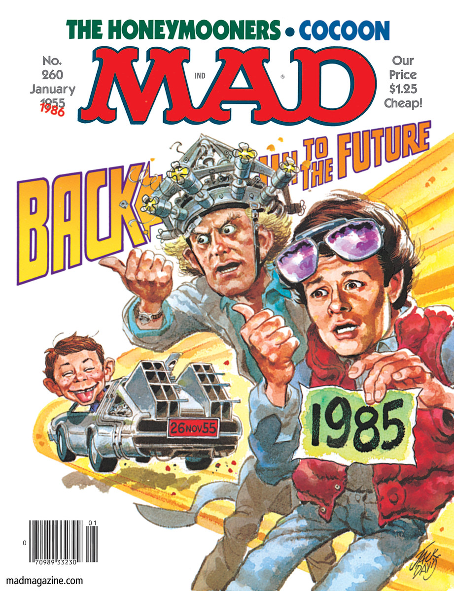 'Back to The Future', January 1986 by Jack Davis.