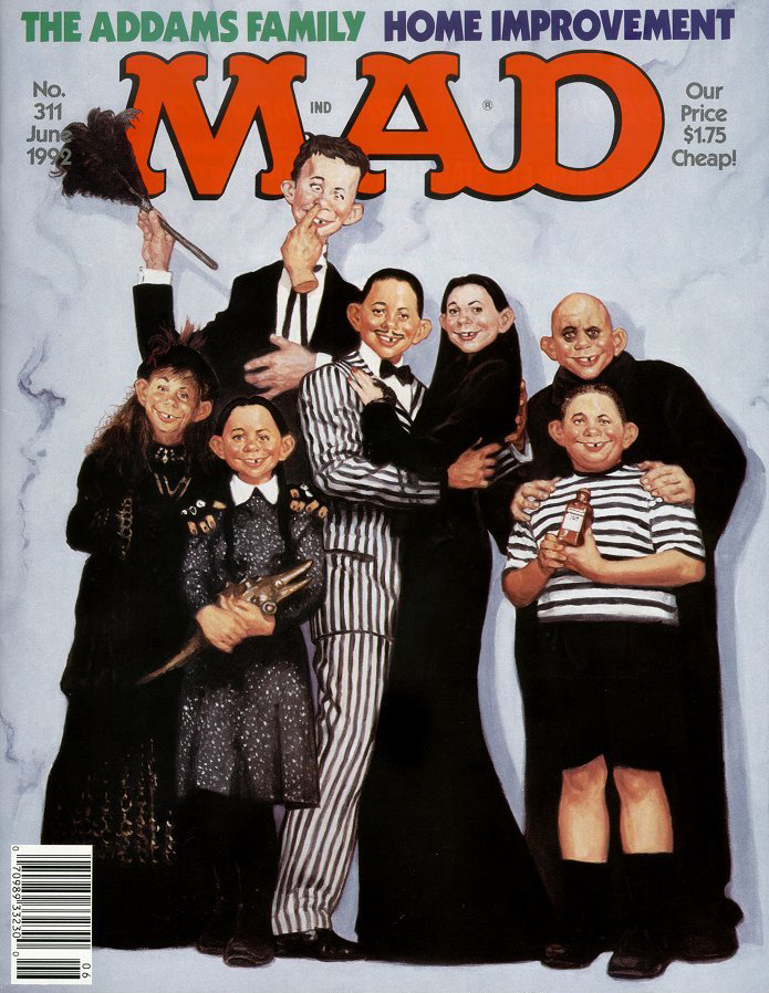 'The Addams Family' , June 1982 by Richard Williams