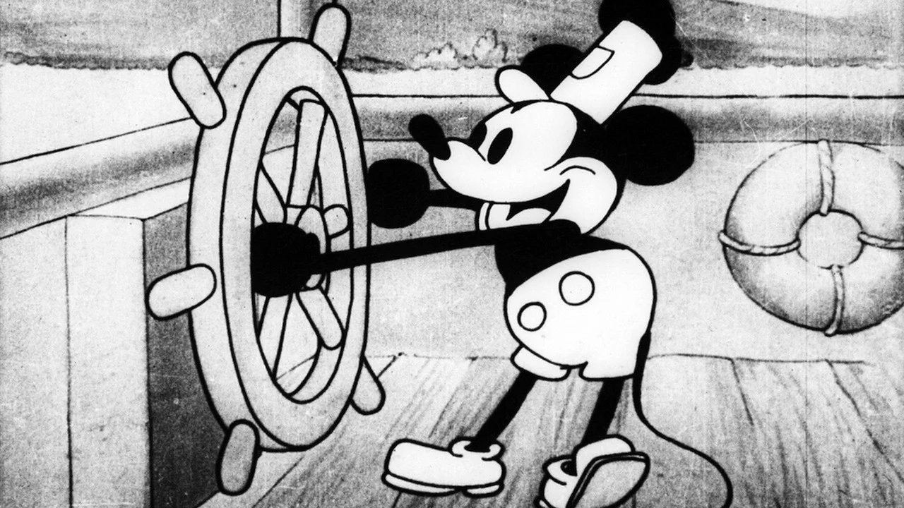 Stemaboat Willie, the first Mickey Mouse short, will ring its 90th birthday.