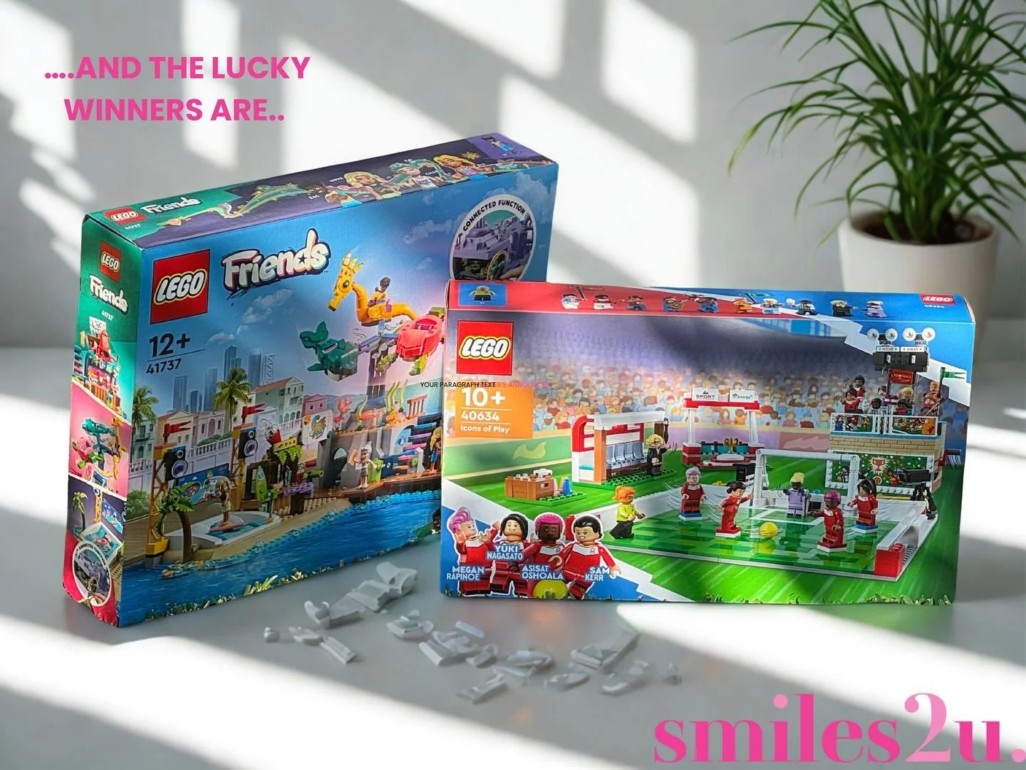 🌟 Winner&rsquo;s Announcement 🌟

&hellip;.and the winners are @shillobrations and @_lifeoflaurenj

Congratulations and thank you for entering in our Lego giveaway. 

We will be sending you both a DM shortly.

#legogiveawaywinner #northshoremums #ho