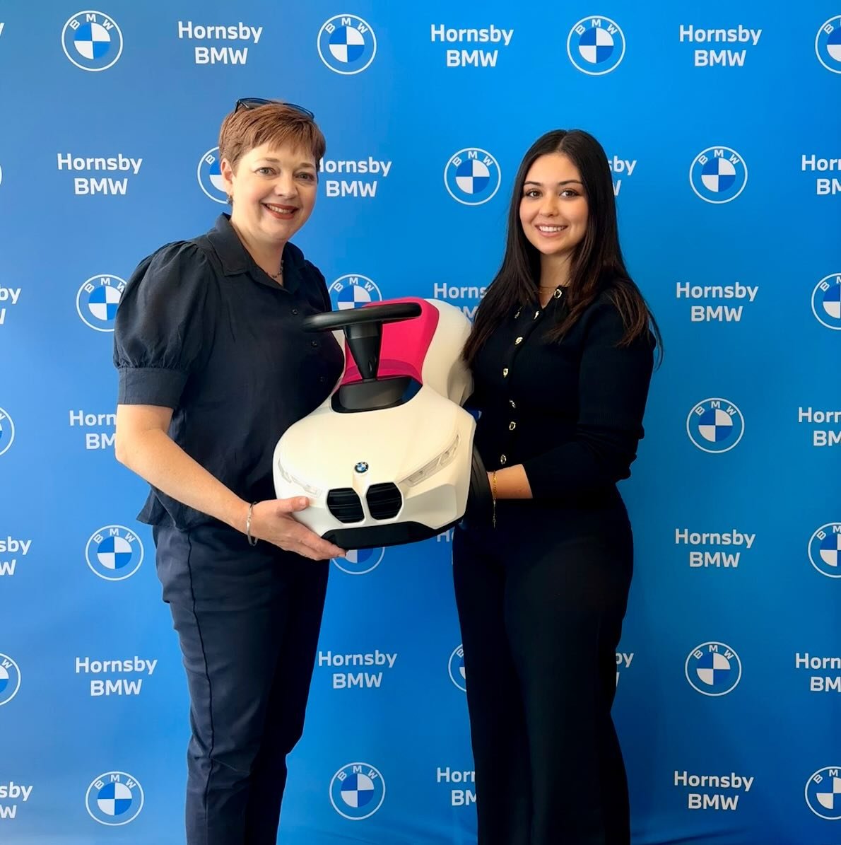 Last week Michelle met with Hornsby BMW who have come onboard to support our Advent Online Auction and our Christmas Toy Drive for 2025. 

Hornsby BMW have donated not 1 but 4 Toy Racers to our Advent Online Auction.

https://www.32auctions.com/smile