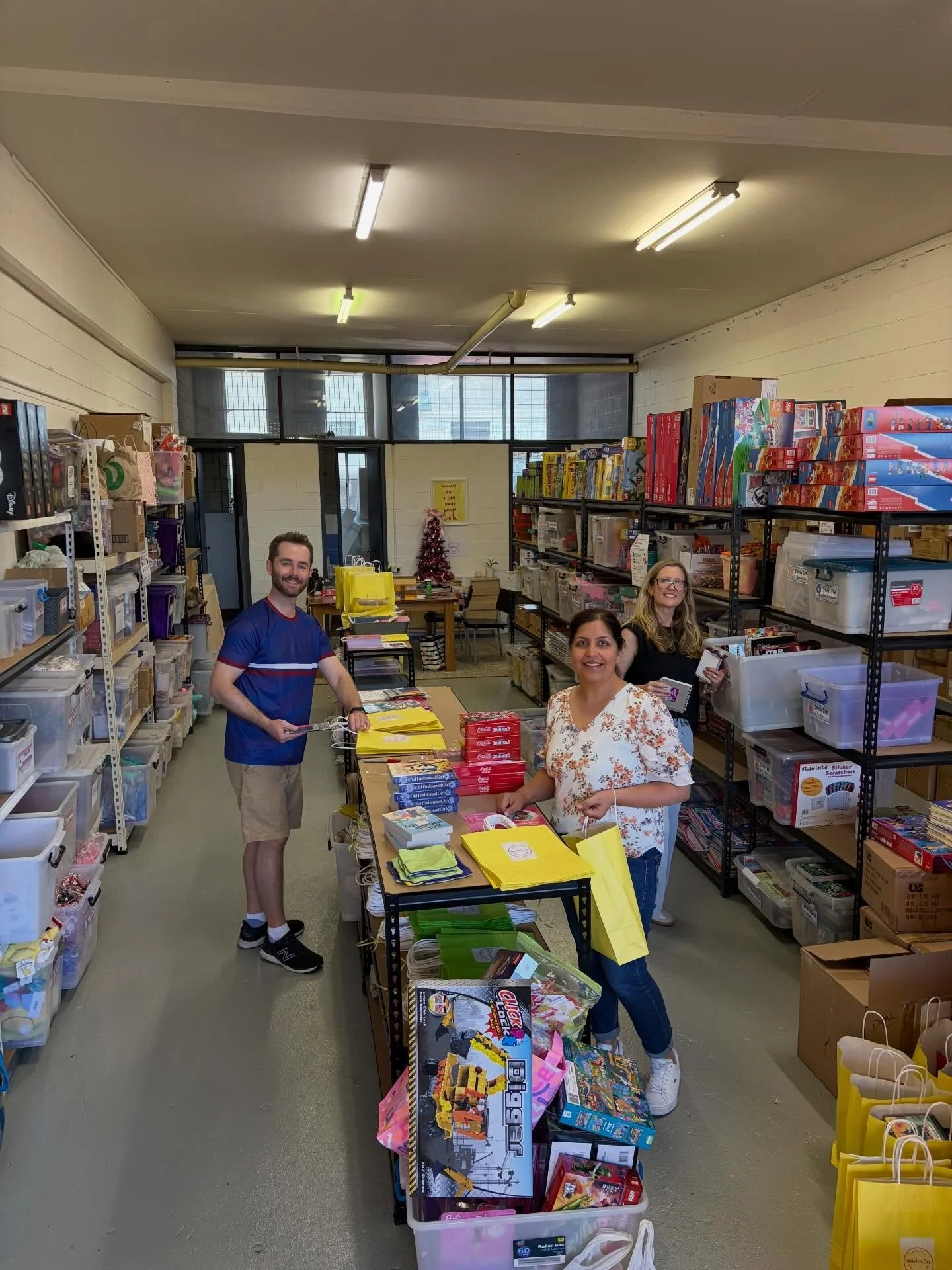 Today we were honoured to welcome a wonderful group of volunteers who came to our warehouse as part of their company&rsquo;s Corporate Volunteer Day.

A special day their employer gives to staff to give back to the community. 

Their enthusiasm, team