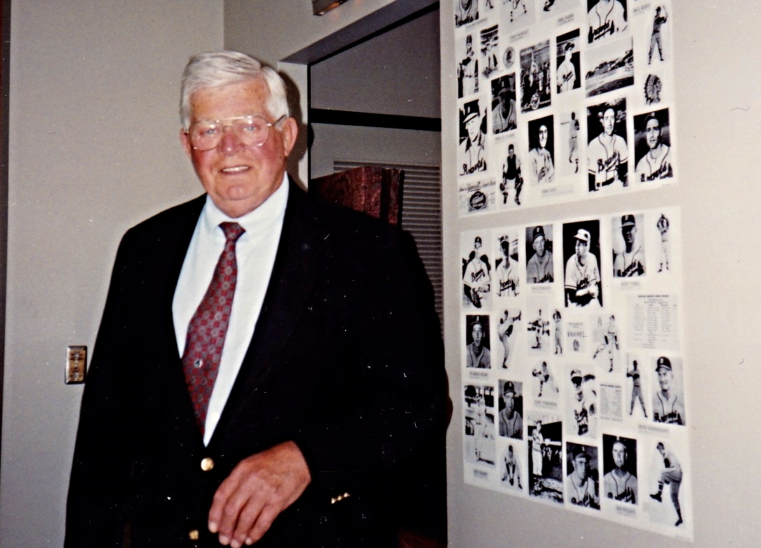 Art "Lefty" Johnson, pitcher for the 1940 Boston Bees and 1941-42 Braves.
