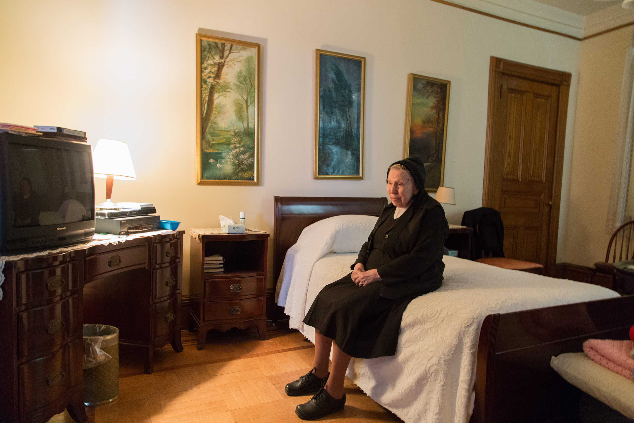   How old were you when you decided to become a nun?   Sr. Margherita Marchione: “I decided to enter the order at thirteen. I was making my confirmation. It was the first time in my life that I’ve seen a Bishop. He spoke and his piercing eyes met min