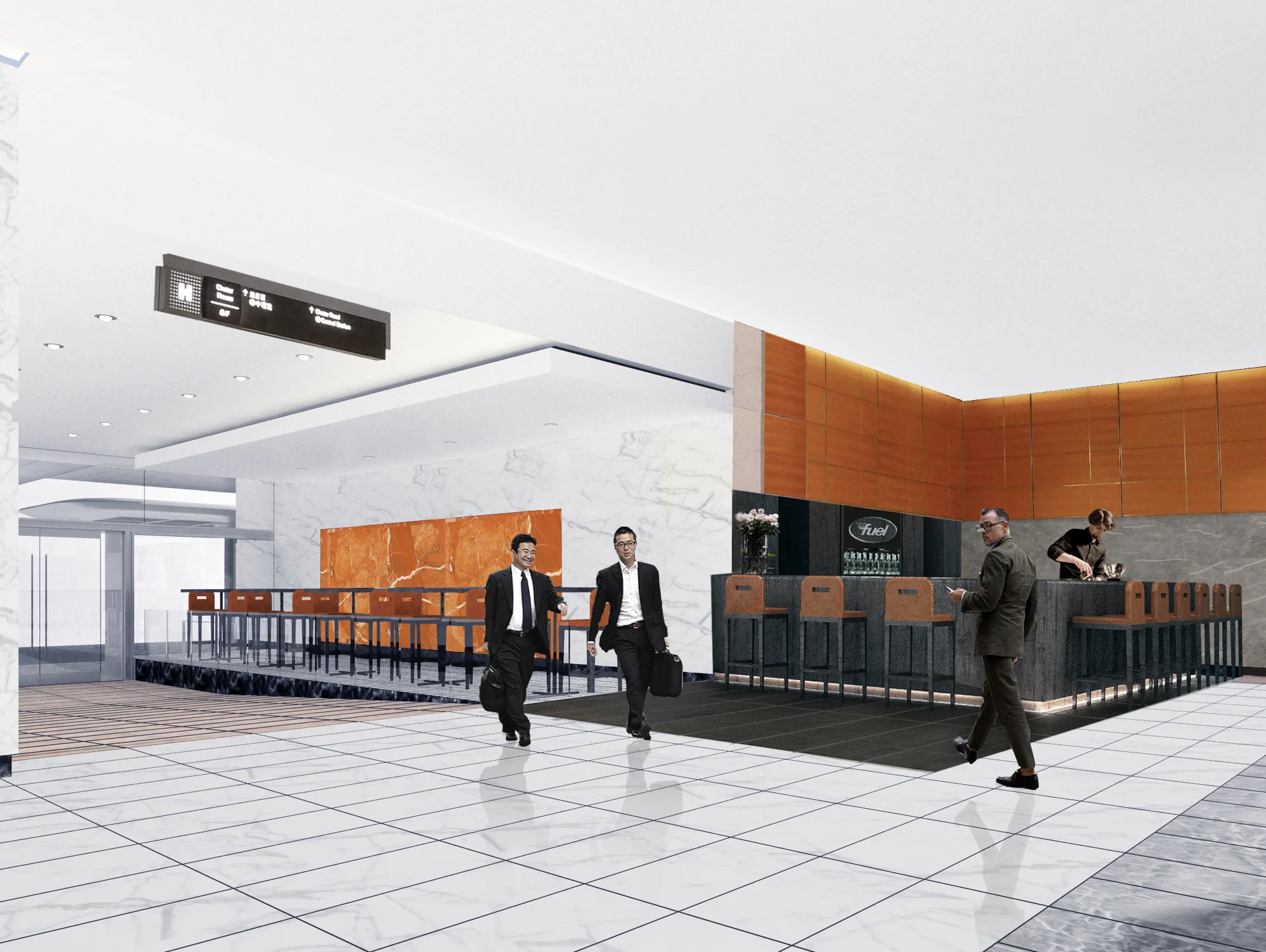 Chater House Lobby Hong Kong — Studio UNIT