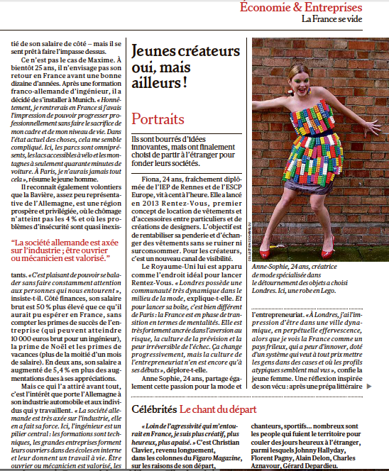 Valeurs actuelles, november 2014, France 