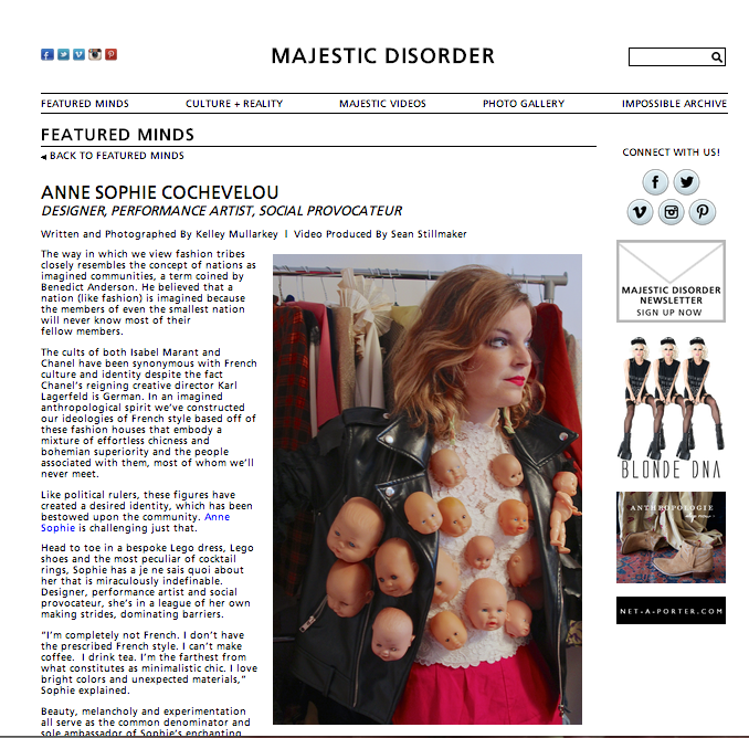 Majestic Disorder, october 2013, UK 