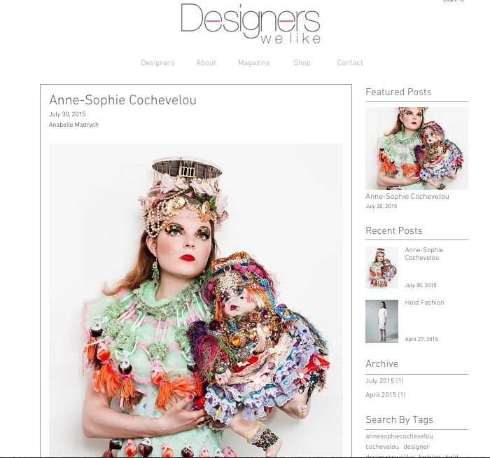Designer We like, June 2015, UK 