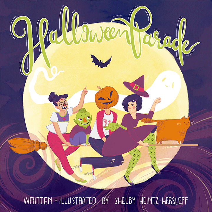HALLOWEEN PARADE Animated E-Book cover design