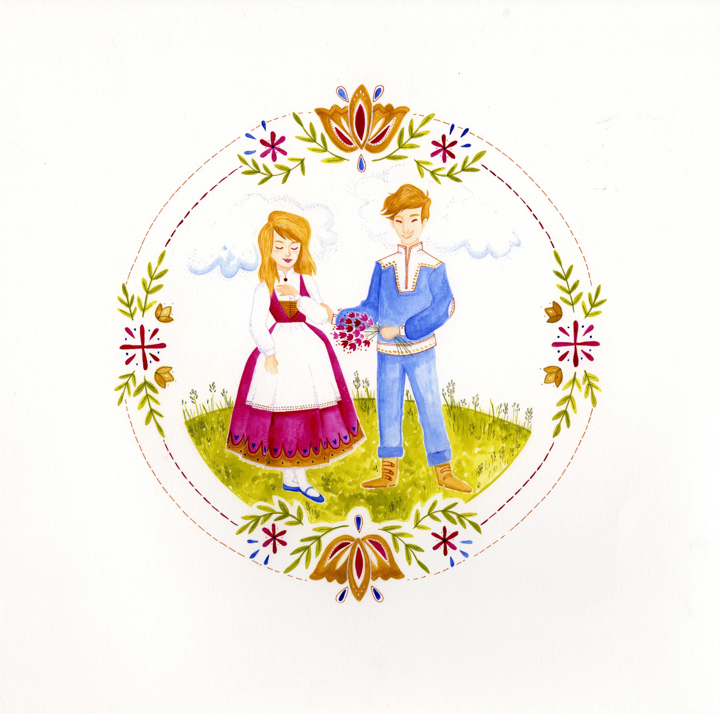 NORWAY Spot Illustration