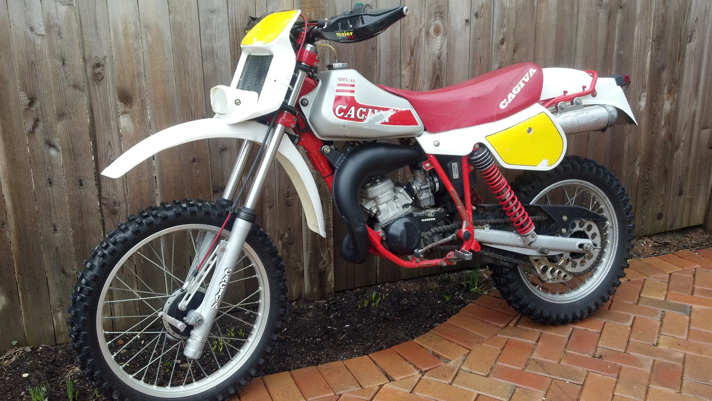 1983 Cagiva WMX 125 - Sold. Now in a museum.