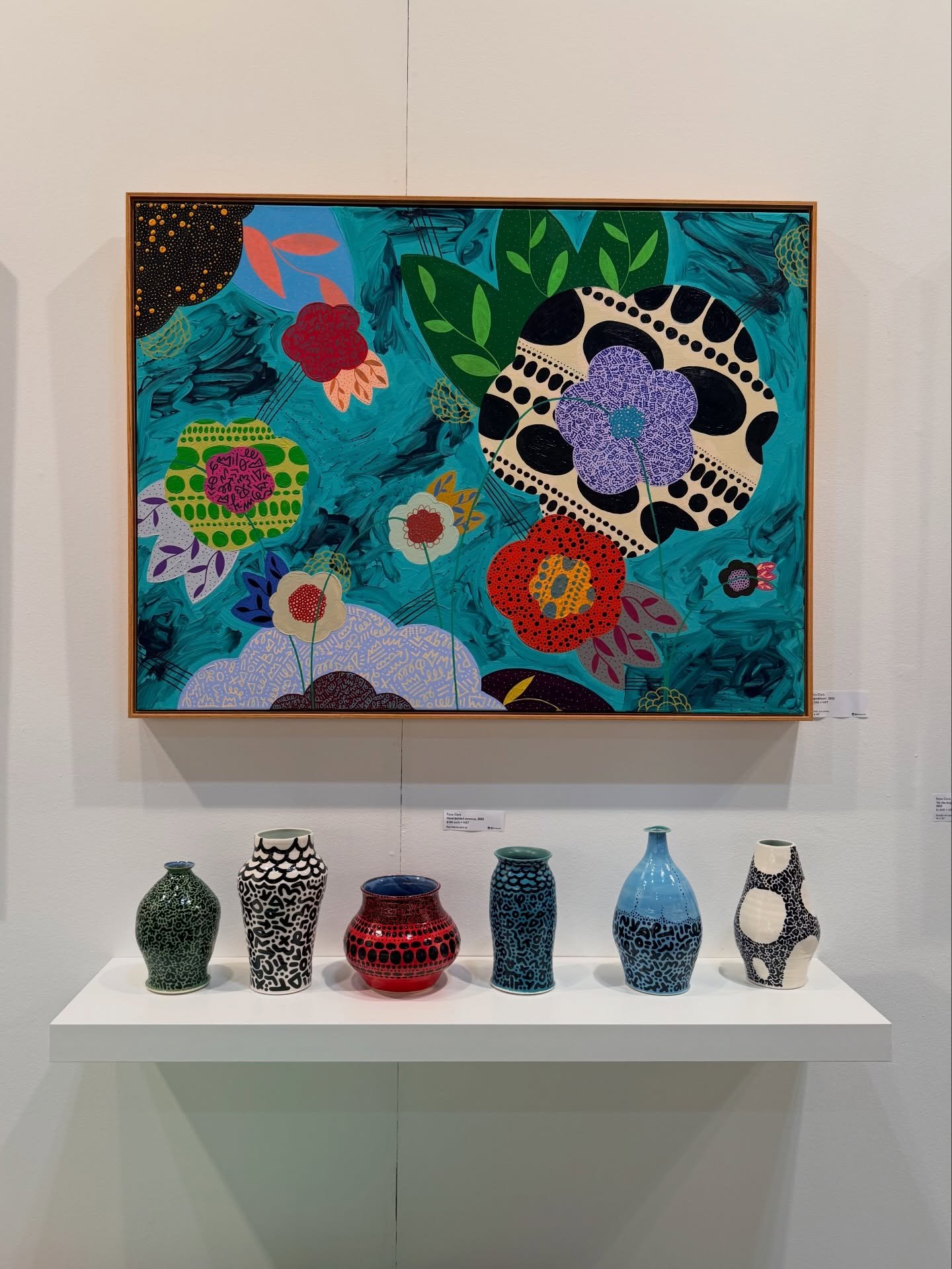 Can we get a bit of commotion for the BIG booth?

Felt really cool to see my artwork in a fair setting on this scale (if you are familiar I typically go medium to small for my display). I actually had a different set up in mind originally, but of cou