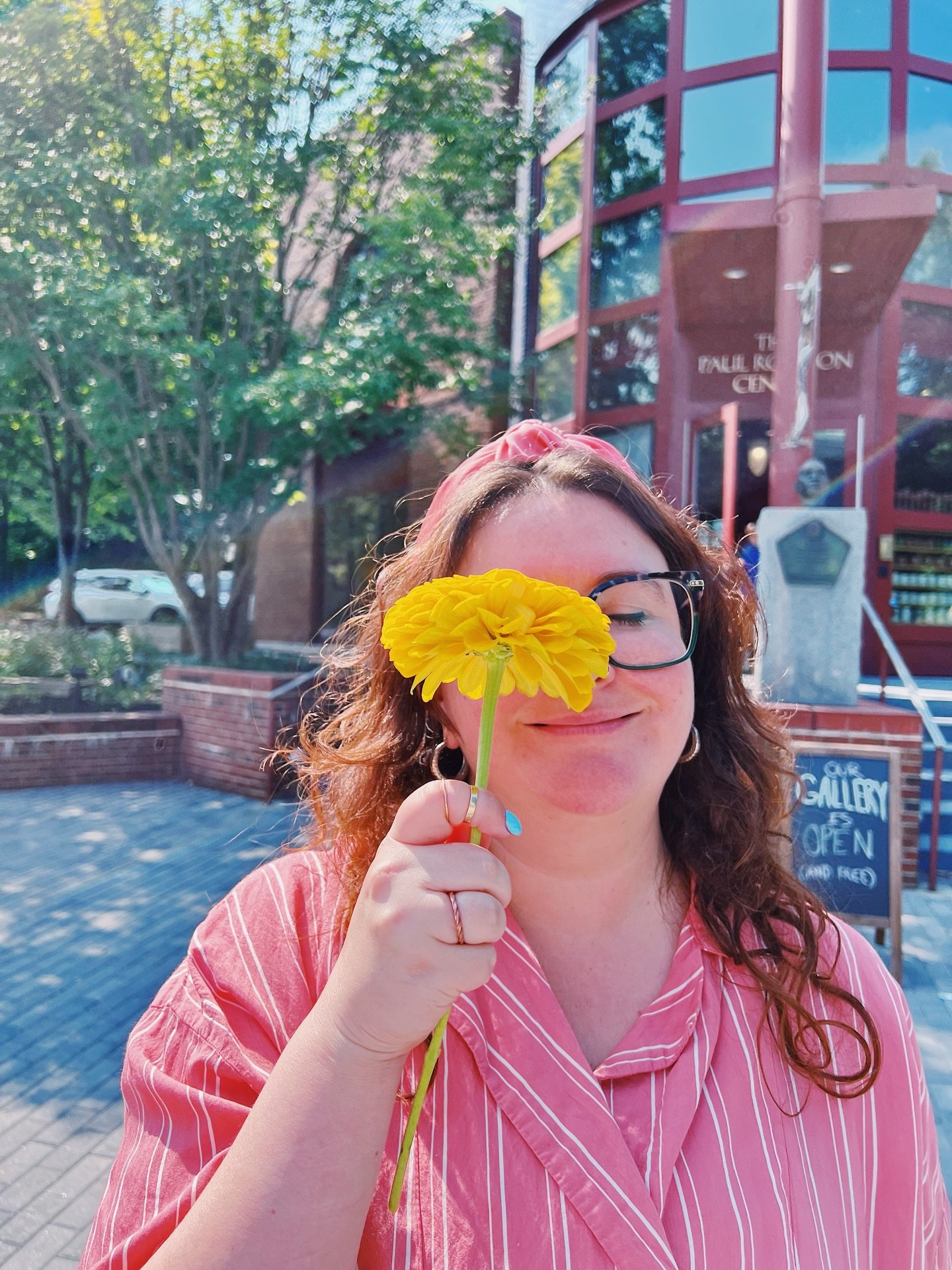 It&rsquo;s my one year work anniversary at the @artscouncilofprinceton 🤓 It&rsquo;s honestly been the most rewarding job I&rsquo;ve ever had and I feel incredibly lucky to have found my place. A good reminder when it comes to your career (and also l