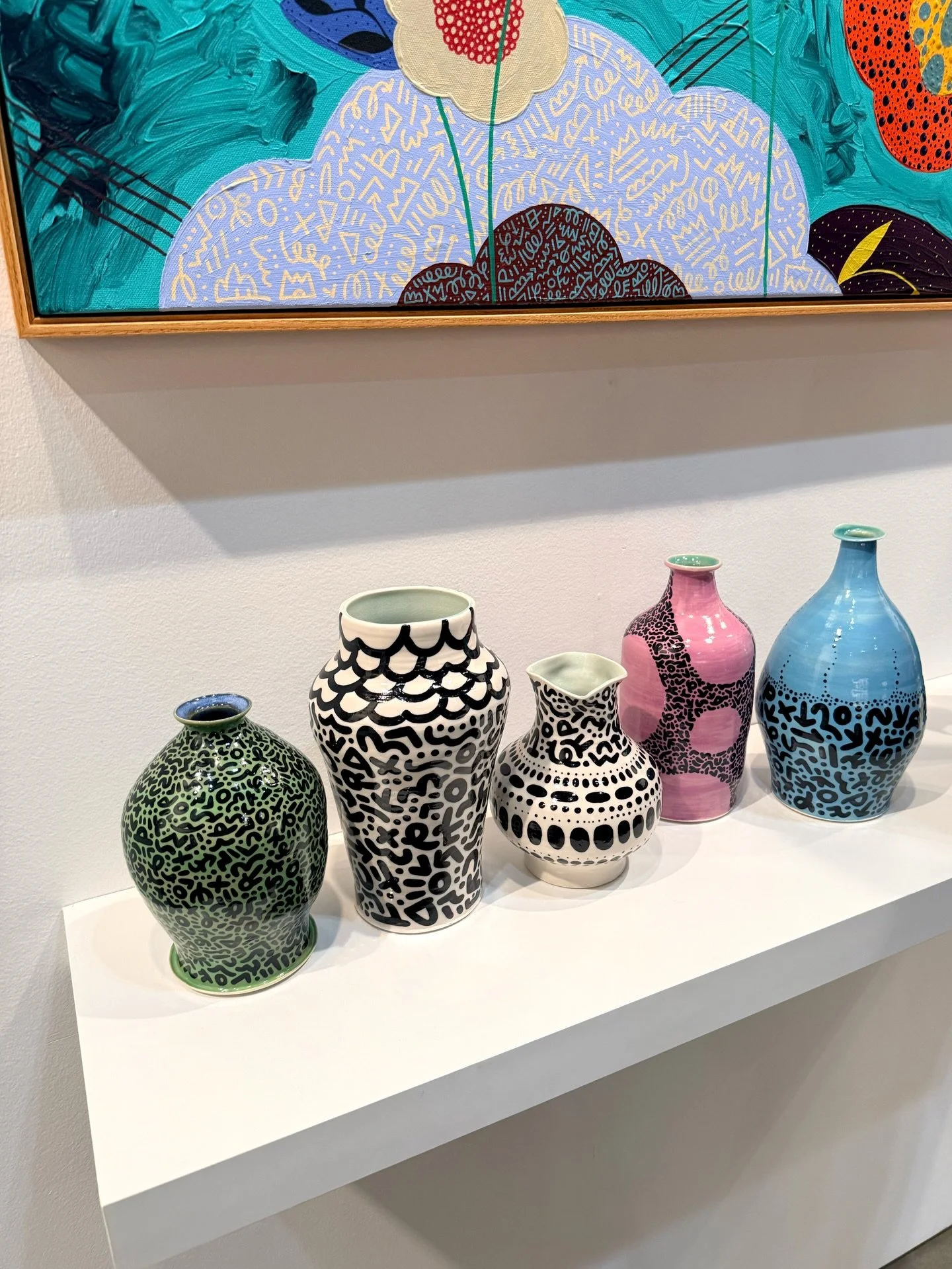 Image 1: Doing a wee scroll through my photo album and came across this collection of cuties who got adopted by an interior design agency in Toronto 🩷 Kind of curious if they will be used for staging or if they had a client in mind (or maybe some co