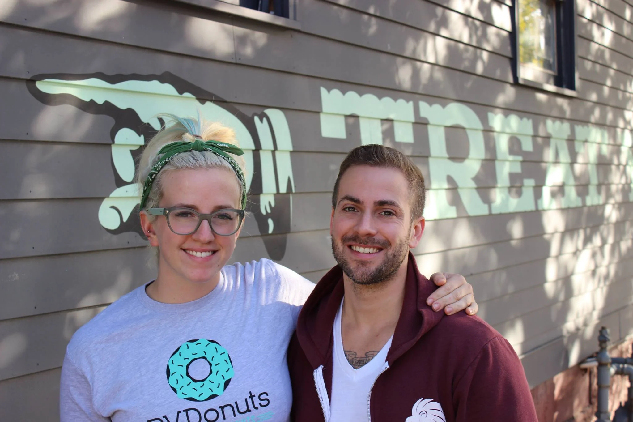 Lori and Paul Kettelle, Owners of PVDonuts - if you ever see us around town, make sure to say hi!