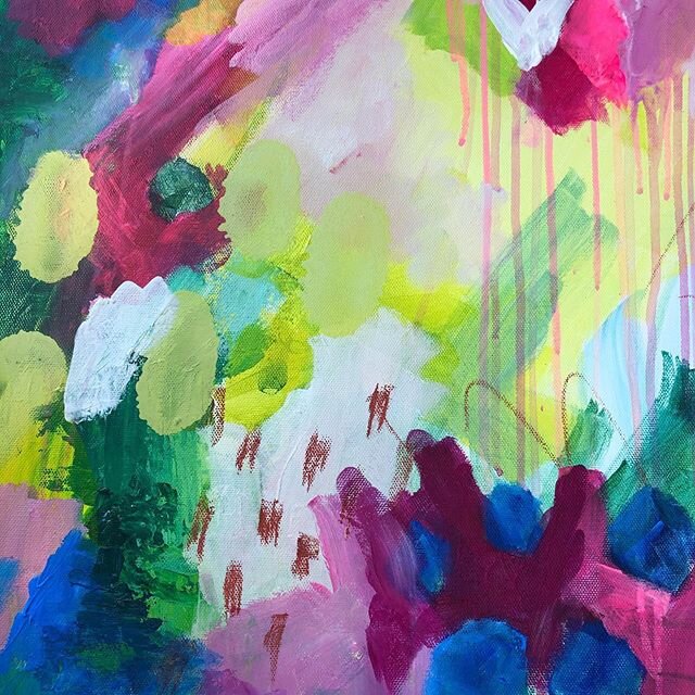Detail of the day ✨

#art #instaart #color #abstractpainting