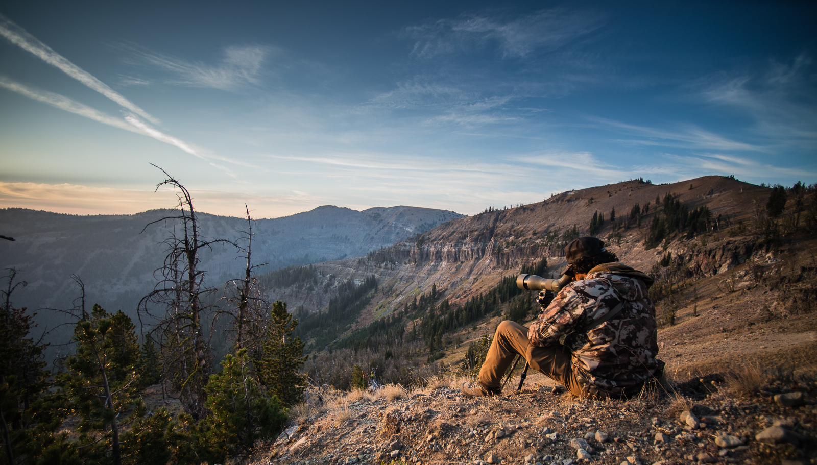 Scouting for big horn sheep deep in the gallatin range, Montana. photo: yogesh simpson