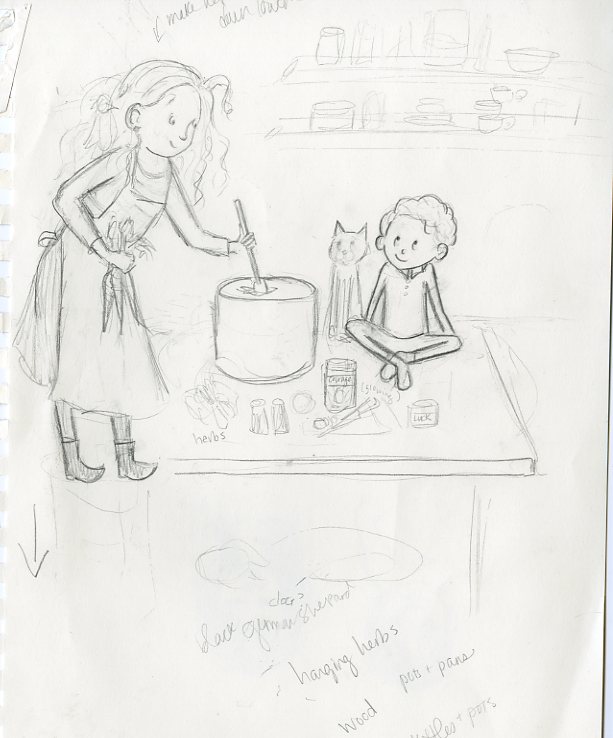Sketching Kids For Picture Book Illustration