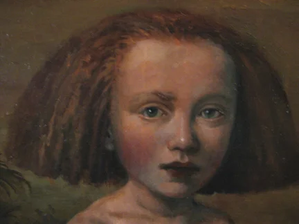 Self-Portrait as Infantas Before the Hunt (DETAIL)