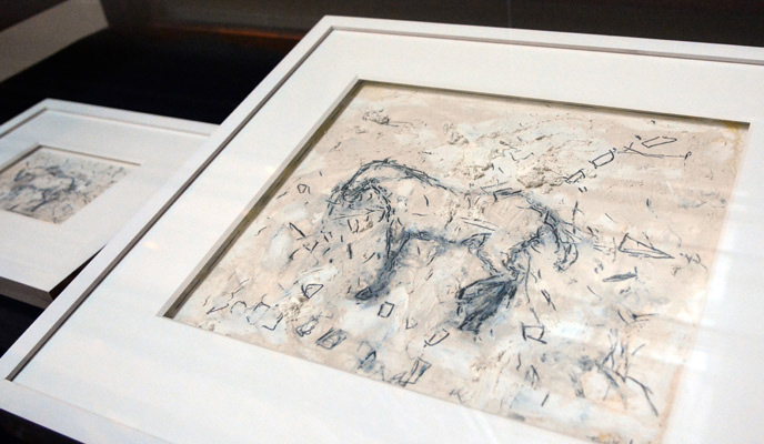 NYU Institute of Fine Arts - Display cases Timothy Hawkesworth - Wishes: Horses, 2014, Curated by Lisa A. Banner