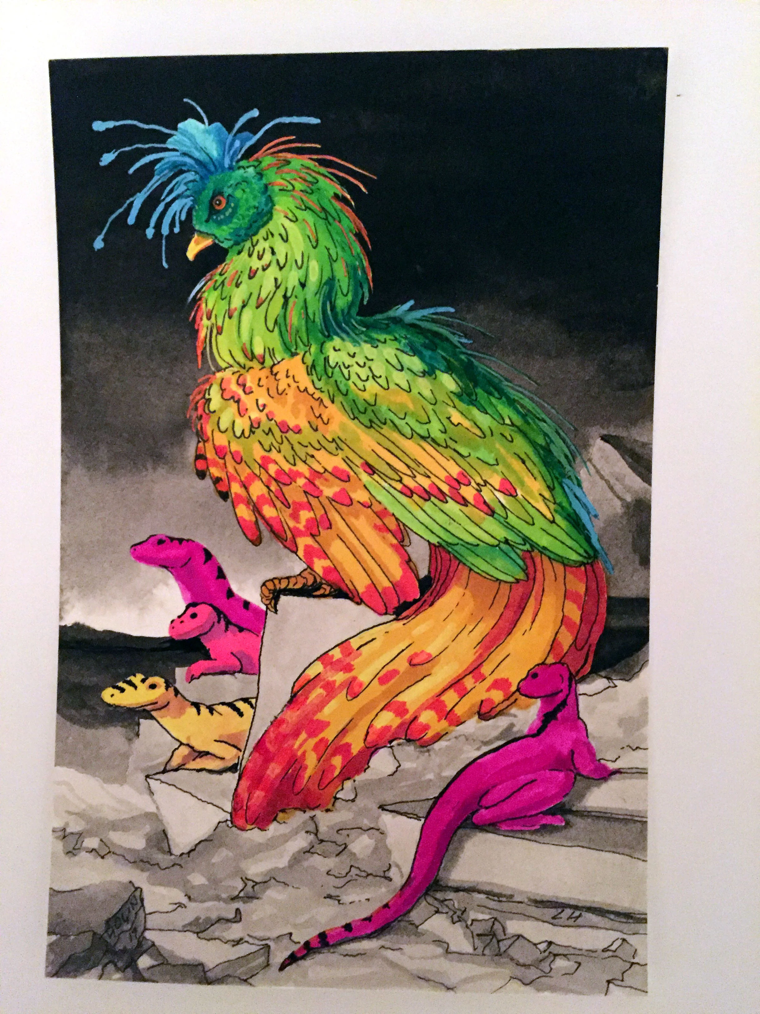 Reality Commix Rainbow Peacock