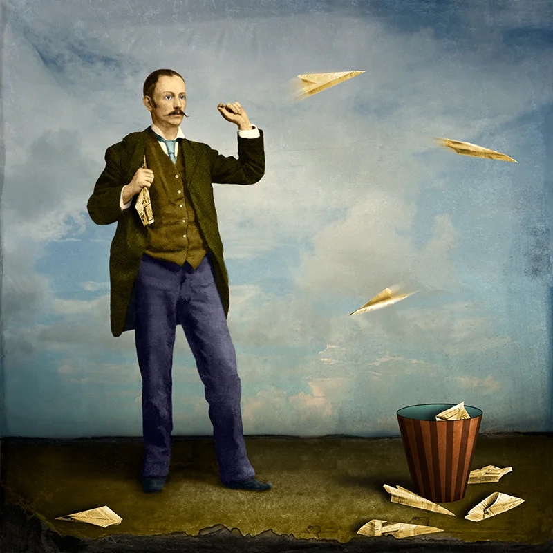 Man with too much time