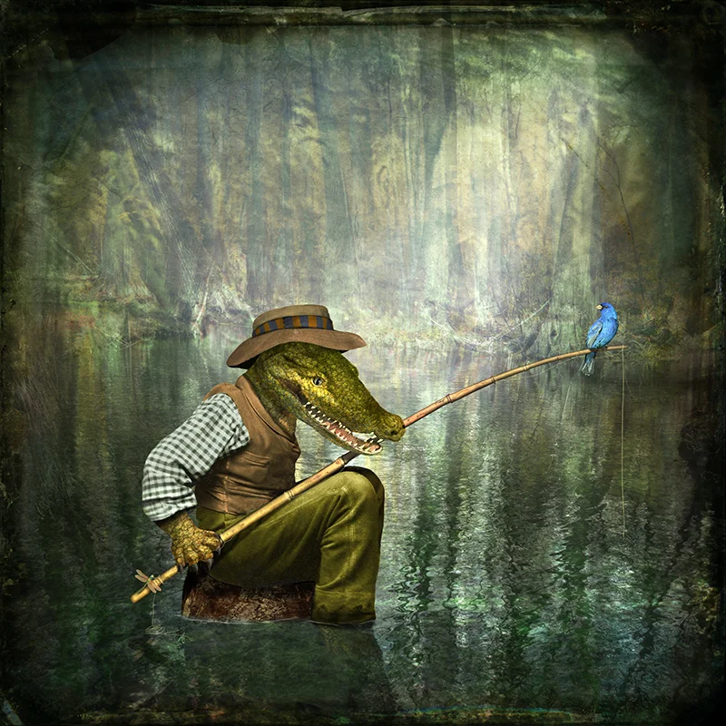 Alligator man