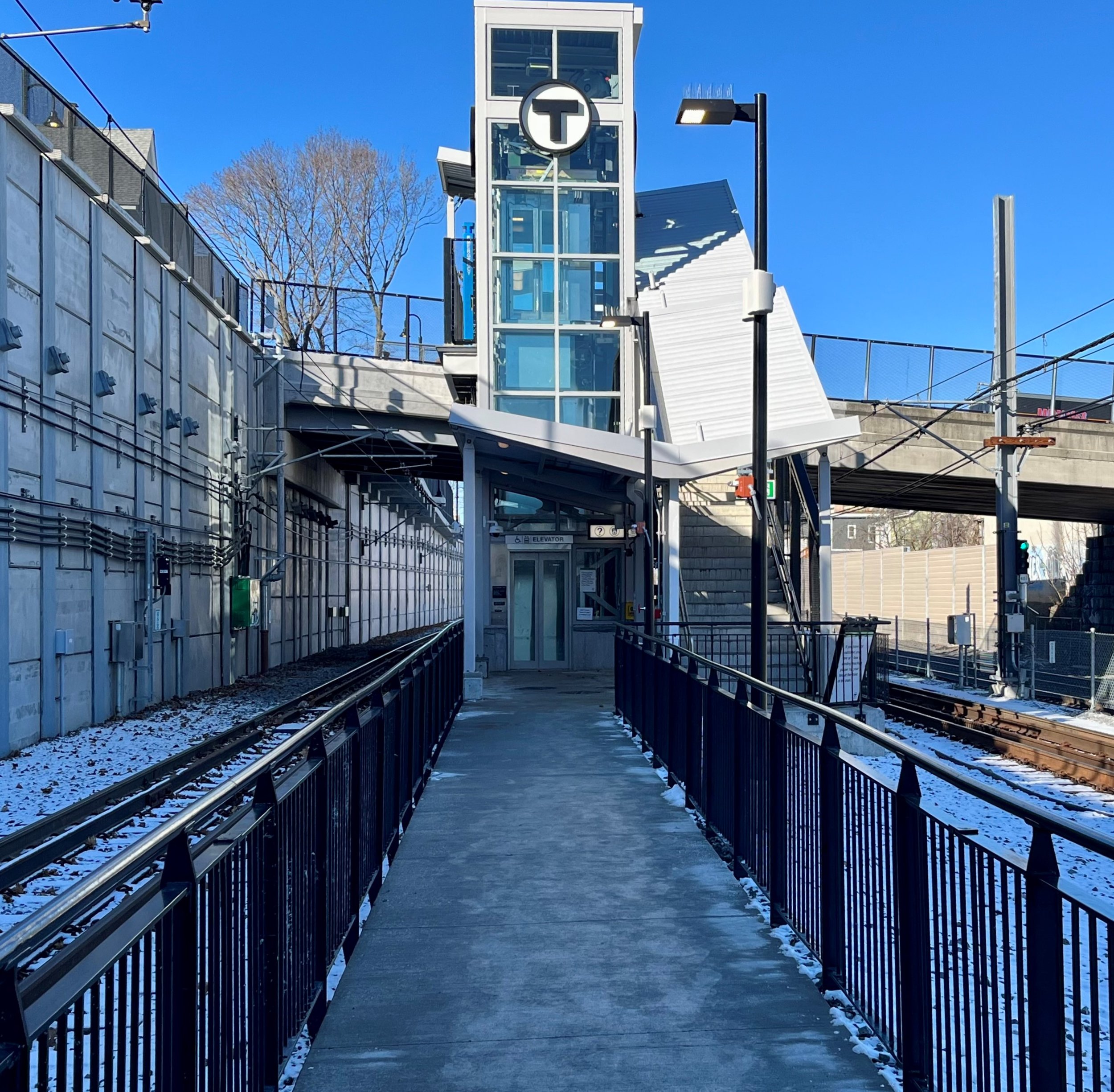MBTA GLX School Street Bridge Extension