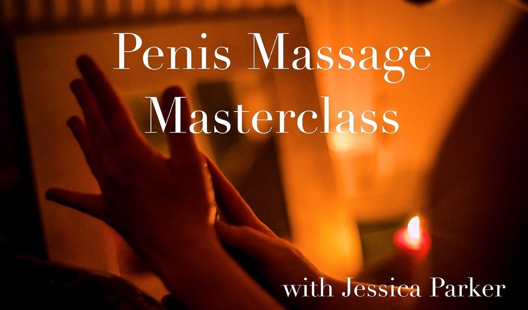 Tomorrow night! Penis massage &ldquo;stroke-along&rdquo; masterclass- online Zoom, ticket link in bio 🍆
*

Want to be a pro at penis massage?
Join us for a lush, guided, penis massage virtual workshop. Learn to massage your own or your partners (or 