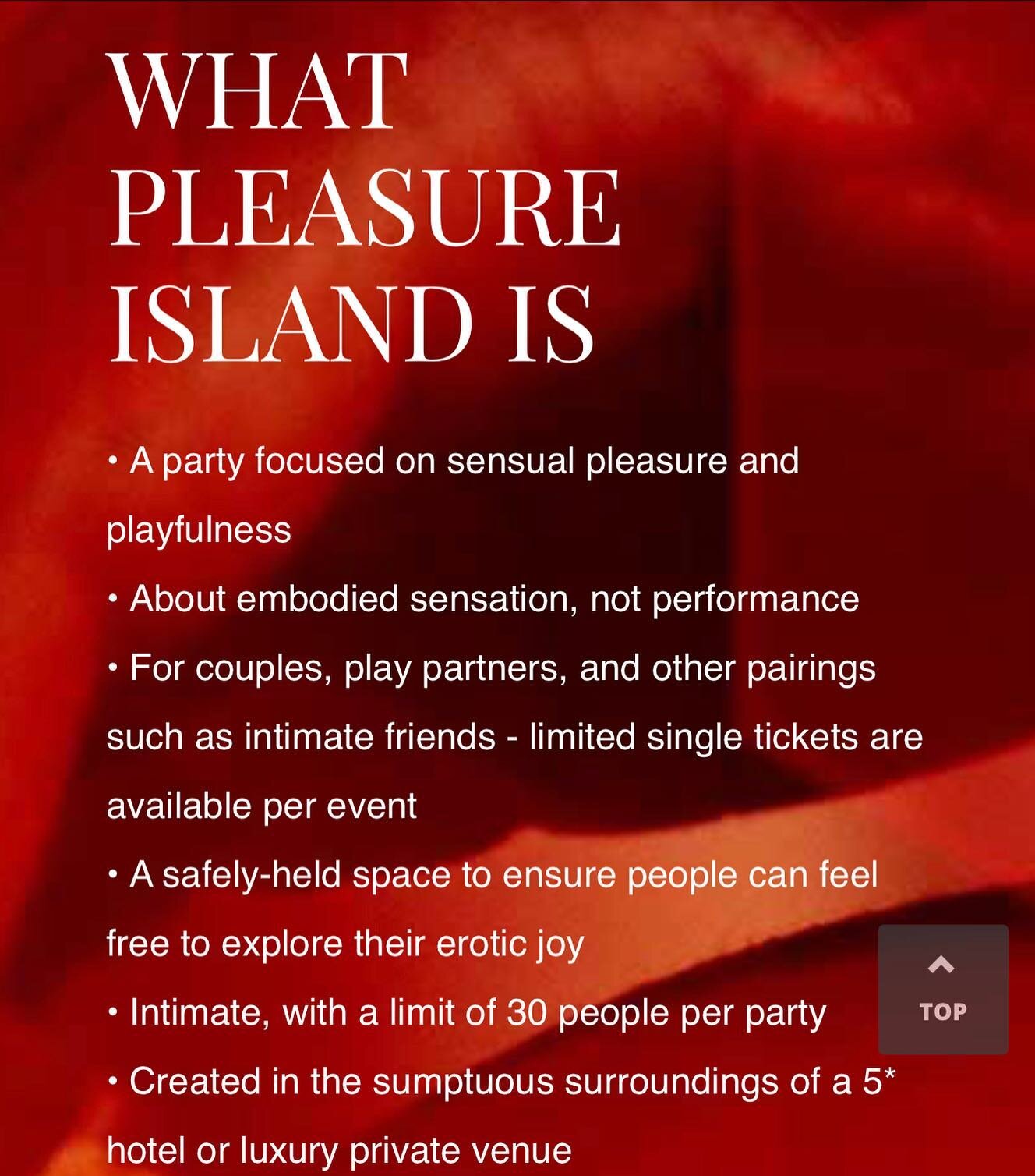 Pleasure Island Parties - first one since lockdown is tonight!
.
Hello Pleasure Seekers
 
We are super excited to have our first parties this Friday and Saturday after what seems like aaaaaages!

This is just a little heads up to say we will be putti