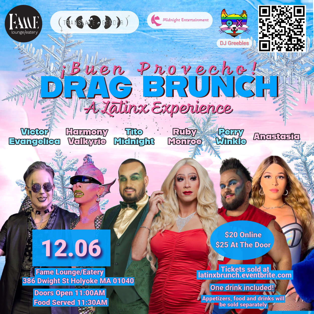 Buen Provecho Latinx Drag Brunch Fundraiser 