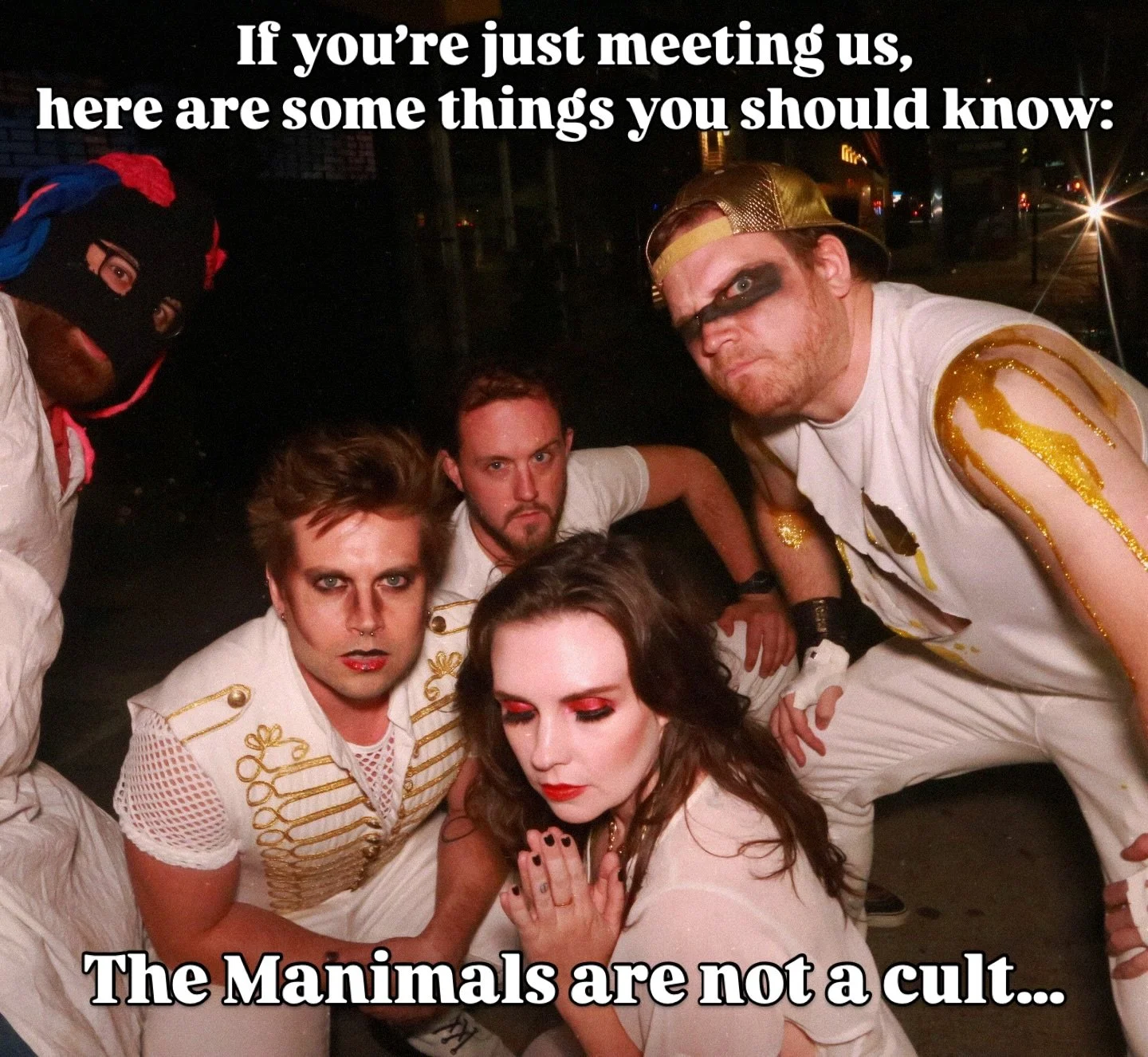 here to make friends 👯&zwj;♀️ 
⏭️ comment if you&rsquo;re coming to @thebroadwaynyc Thursday and tell us your best conversation starter 
#independentartist #supportindiemusic #queerartist #nycbands #genrefluid