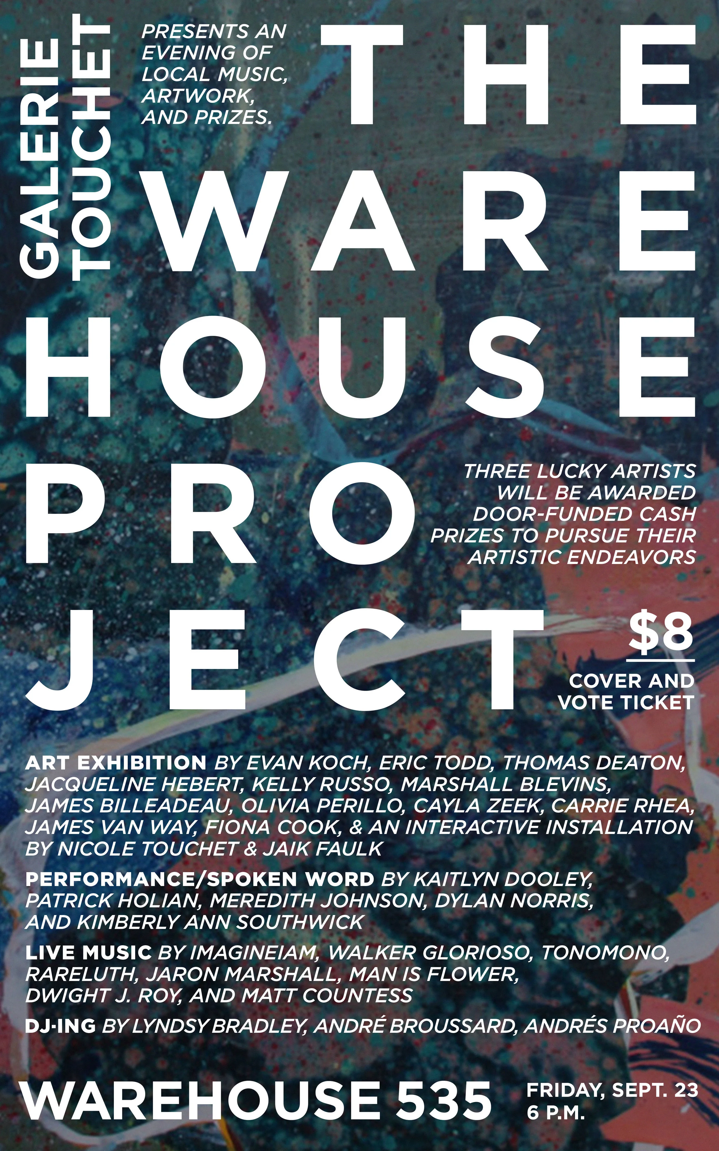 Warehouse Project I, September 23, 2016