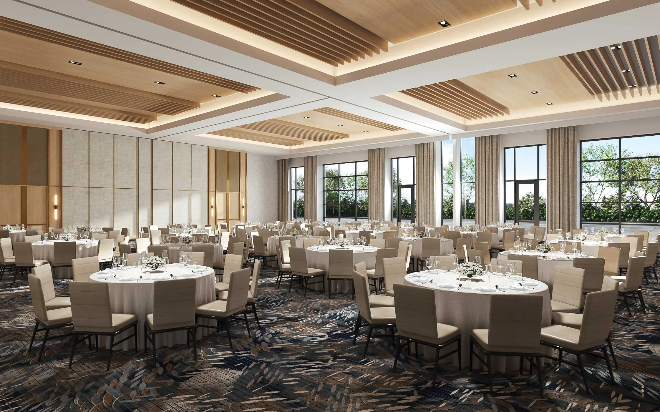 Rendering of future Marriott Downtown Frederick at Carroll Creek Ballroom